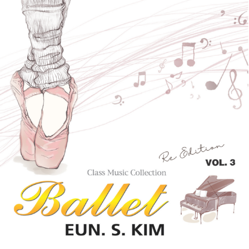 Ballet Class Music, Vol. 3 (Re Edition) Cover Art Blurred Background