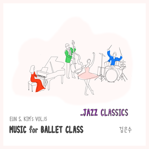 Music for Ballet Class, Vol. 15 (Jazz Classics) Cover Art Blurred Background