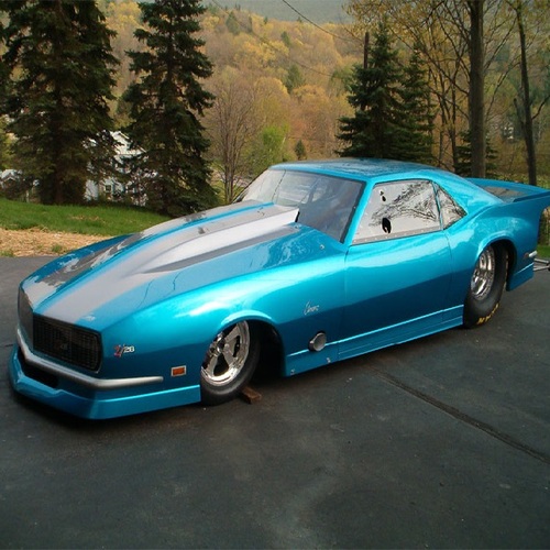 Drag Racing Pro Modified (Idling 1) Cover Art Blurred Background