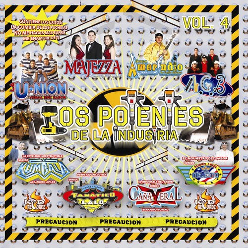 Los Potentes de la Industria Cover Art Blurred Background