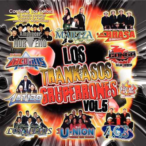 Los Trankasos Gruperrones Cover Art Blurred Background