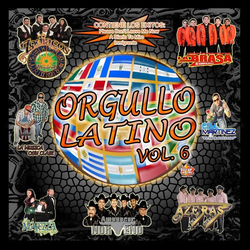 Orgullo Latino Cover Art Blurred Background