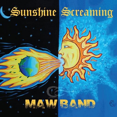 Sunshine Screaming Cover Art Blurred Background