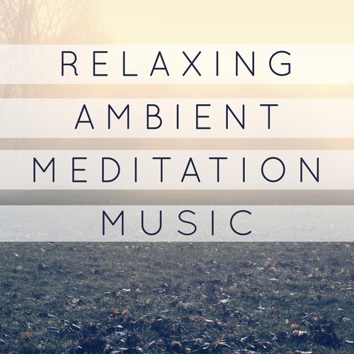 Relaxing Ambient Meditation Music Cover Art Blurred Background