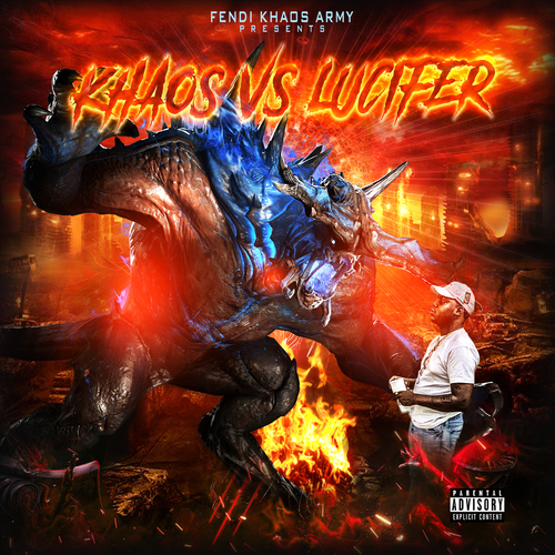 Khaos vs Lucifer Cover Art Blurred Background