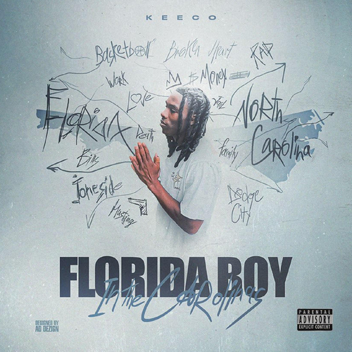 Florida Boy in the Carolinas Cover Art Blurred Background