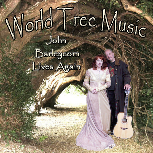 John Barleycorn Lives Again Cover Art Blurred Background