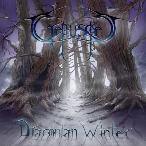 Draconian Winter Cover Art Blurred Background