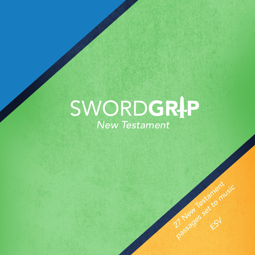 SwordGrip New Testament Cover Art Blurred Background