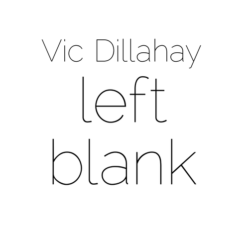 Left Blank Cover Art Blurred Background