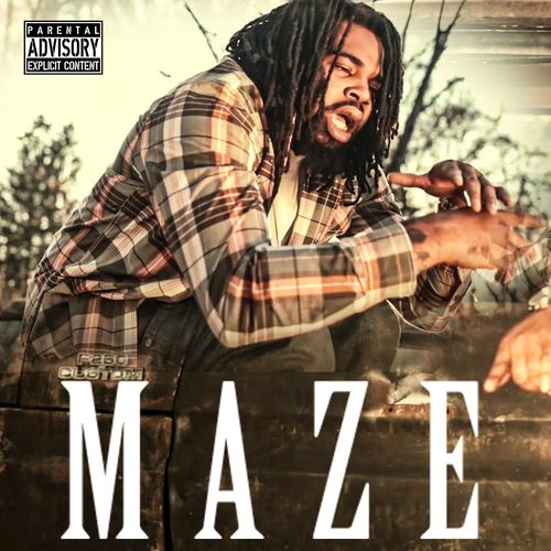 Maze Cover Art Blurred Background