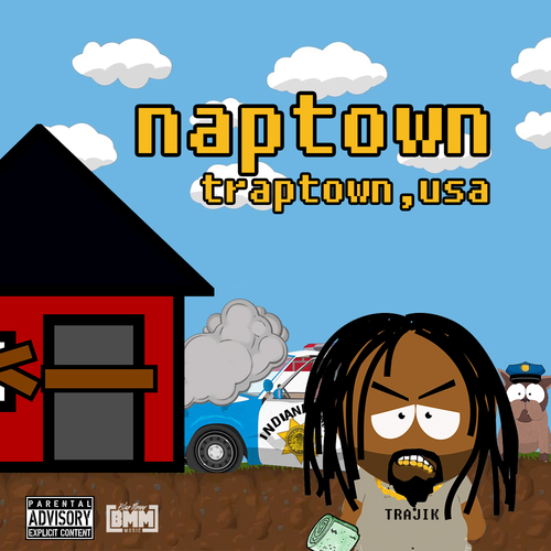 Traptown, USA Cover Art Blurred Background