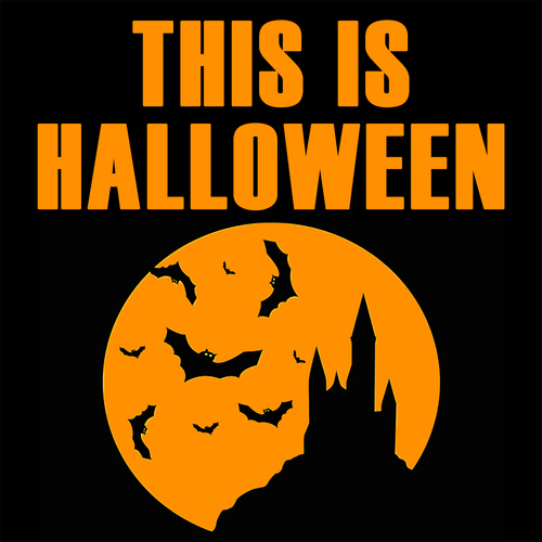This Is Halloween (Marimba Remix) [2021 Cover] Cover Art Blurred Background