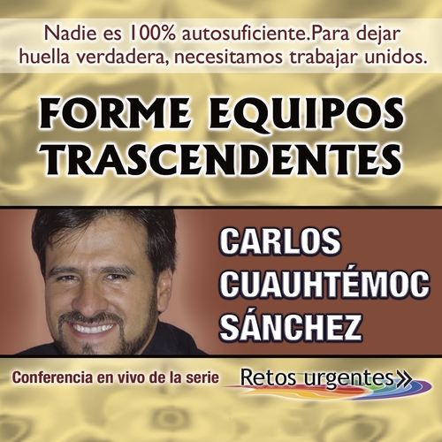 Forme equipos trascendentes (En Vivo) Cover Art Blurred Background