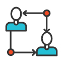 Team Work Icon 125px by 125px