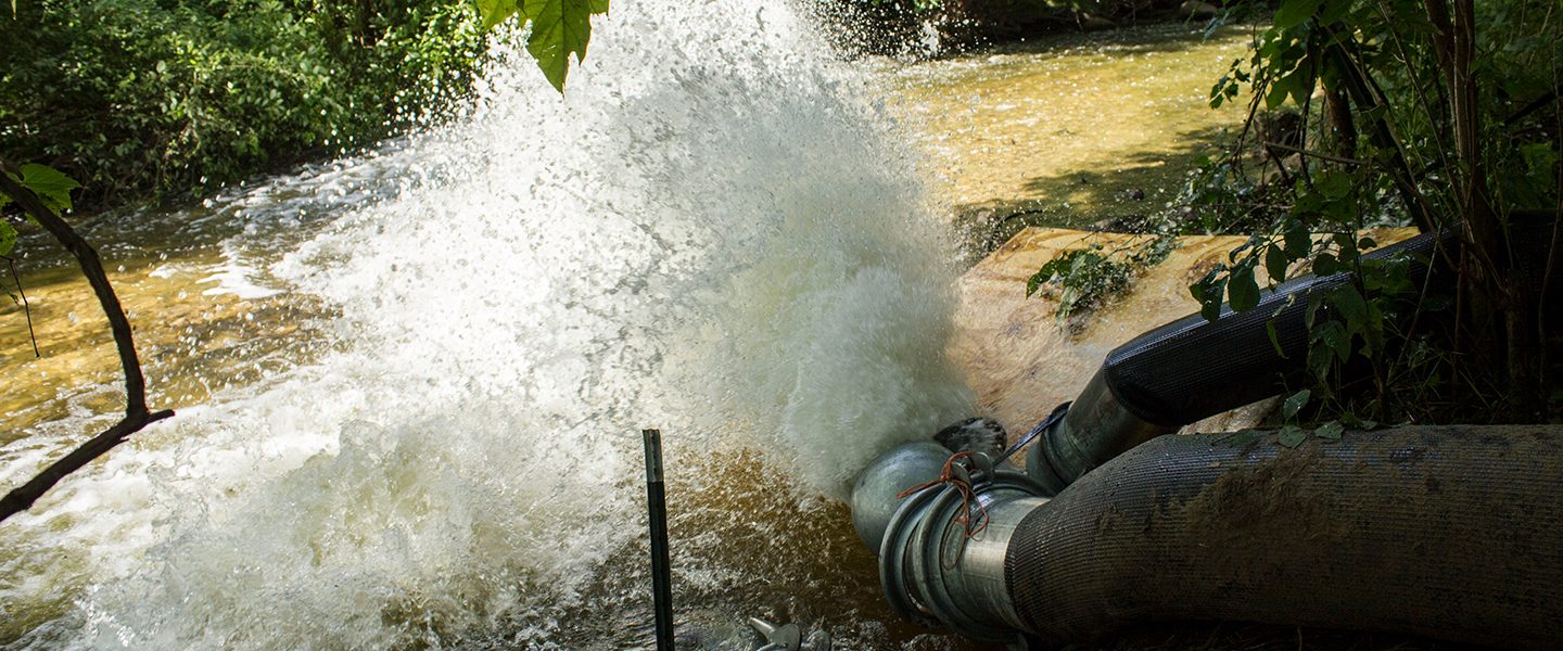Stream Bypass for Pipeline Installation EPump