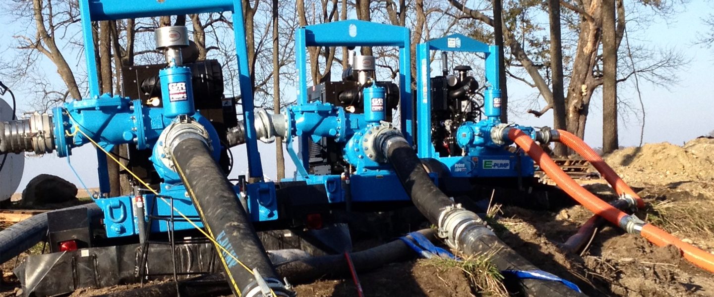 Stream Bypass Pump and Hose Rental EPump