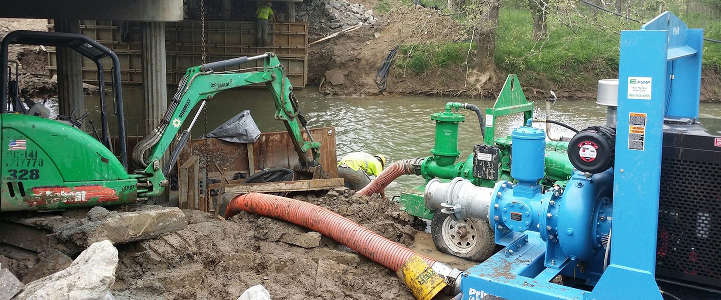Rental Pump for Cofferdam EPump