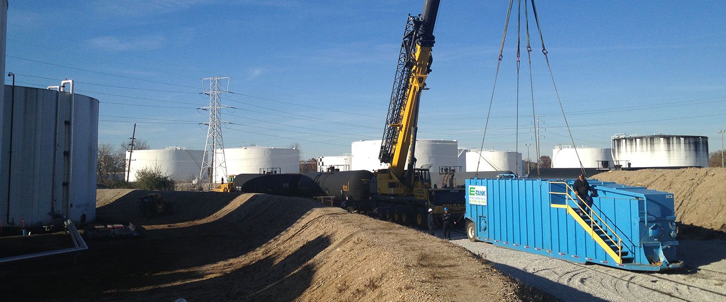 Onsite Temporary Oil Storage Solutions ETank