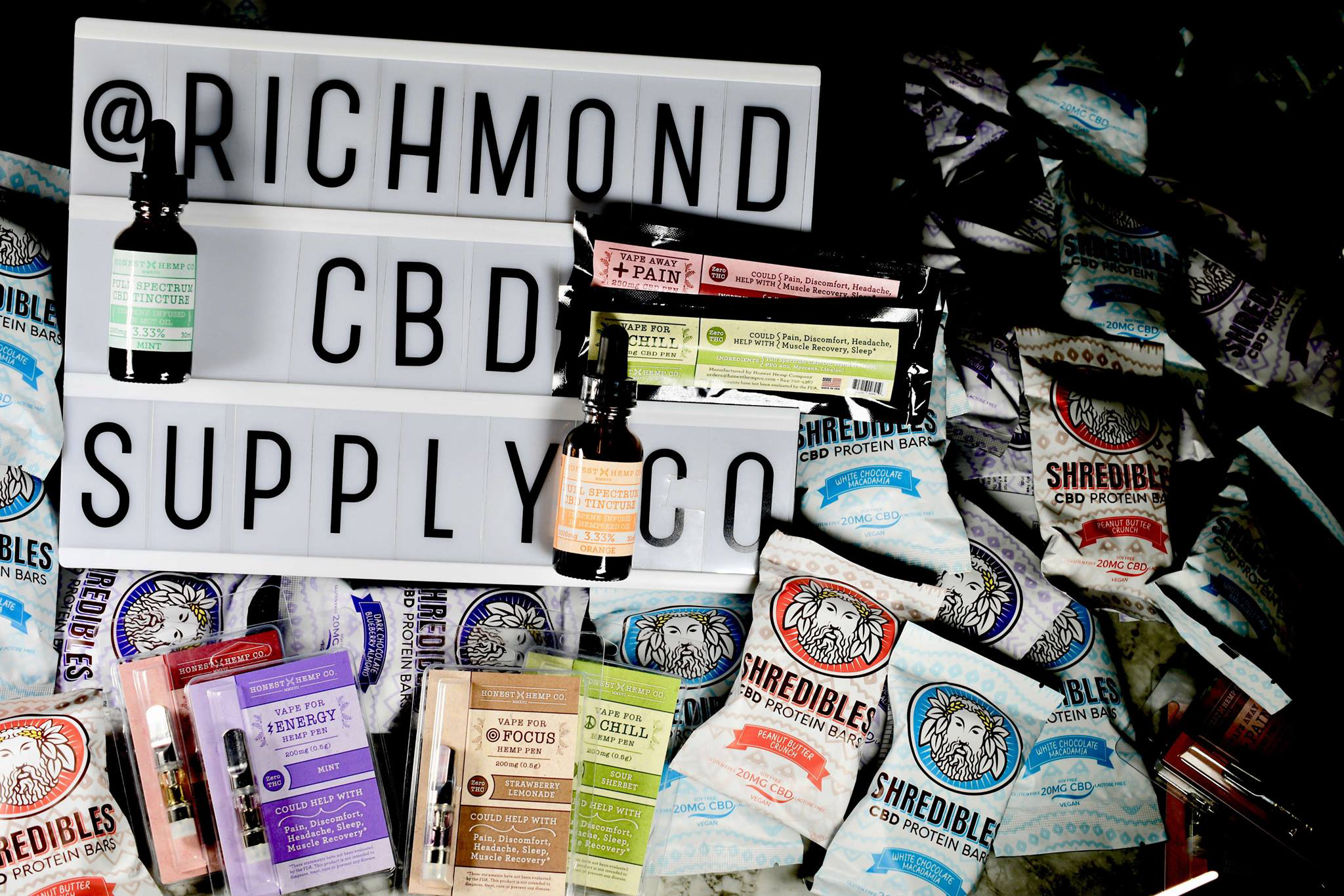 Richmond CBD Supply Co CBD Oil Maps