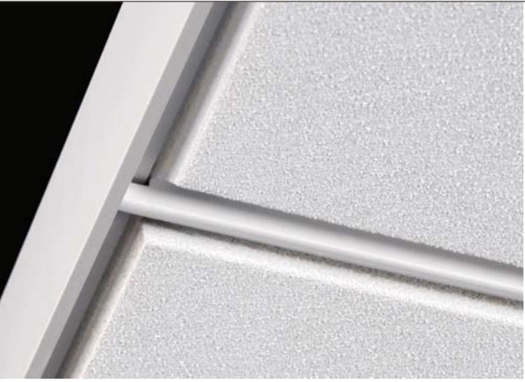 10 ft x 4 in Armstrong Axiom Interlude Straight Trim AXLD4STR at