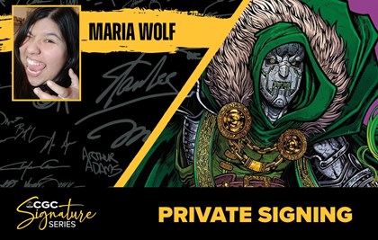 Private Signing: Maria Wolf