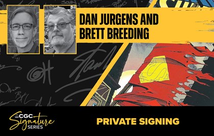 Private Signing: Dan Jurgens and Brett Breeding
