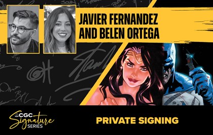 Private Signing: Belén Ortega and Javier Fernández
