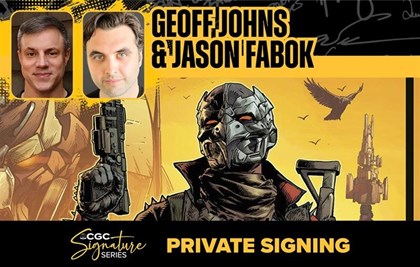 Private Signing: Geoff Johns and Jason Fabok
