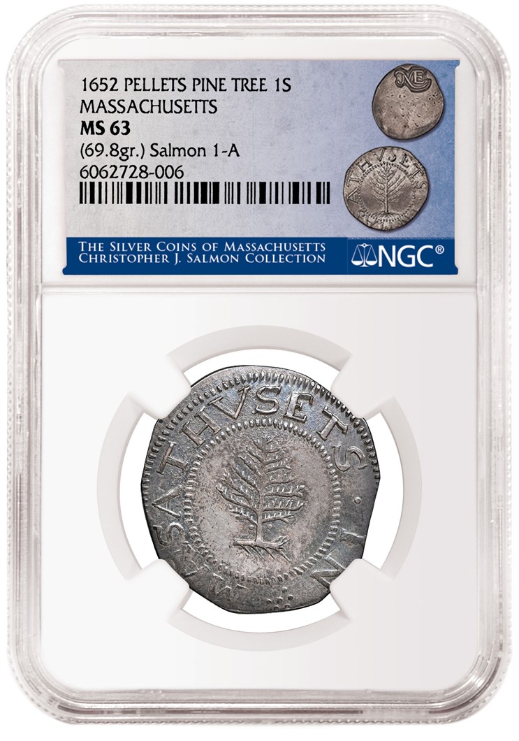 Heritage Offers NGC-graded Salmon Collection of Massachusetts