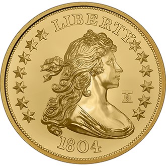 1804 Dollar Gold 24k Obverse tb20251120112951355
