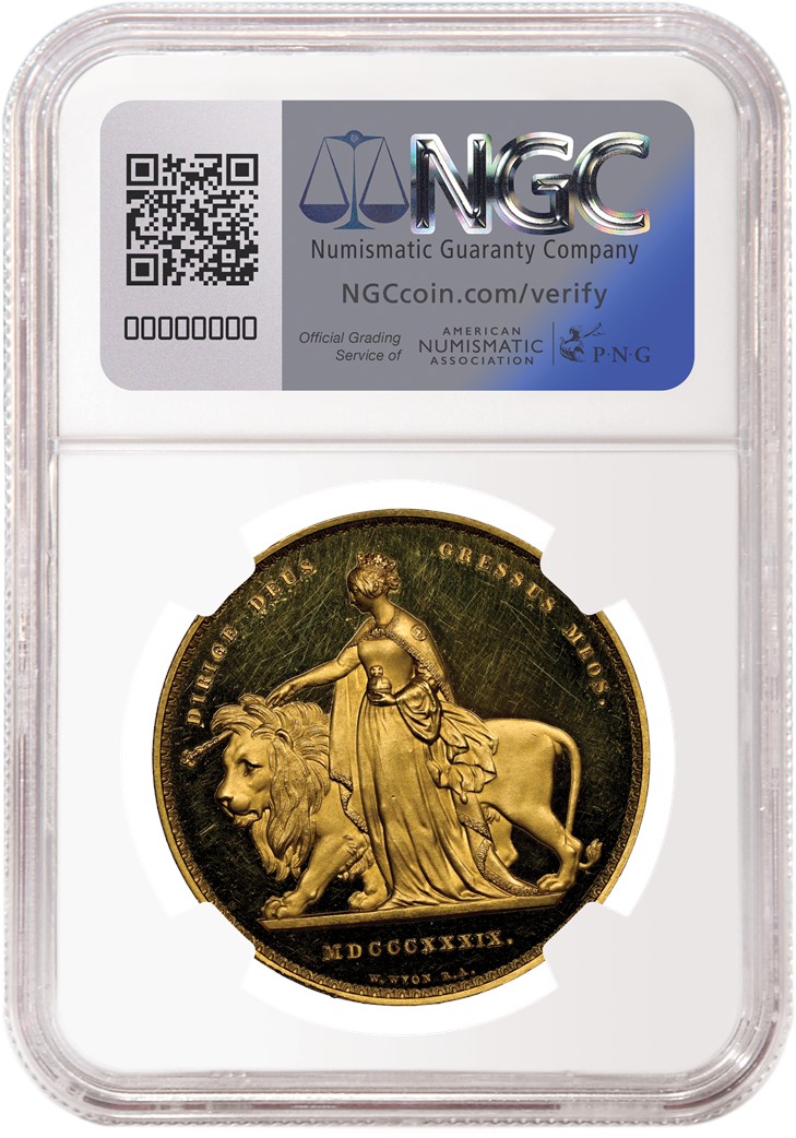 NGC-certified Una and the Lion Offered in AuctionWorld Sale | NGC