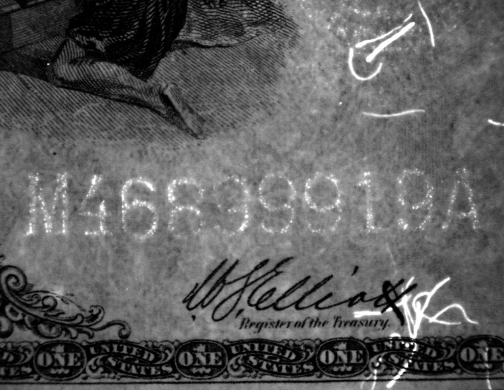 Counterfeit Limp Note Counterfeit Detection: US $1 Legal Tender Note | PMG