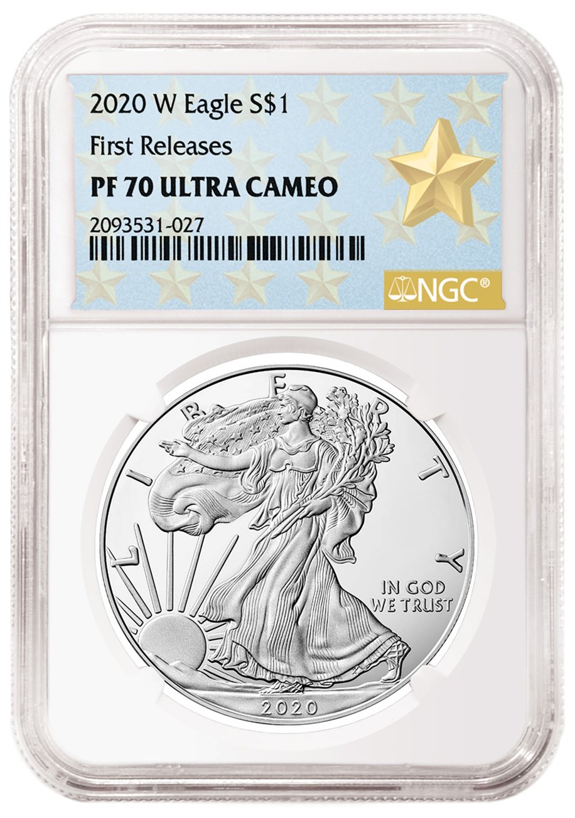2020 W Proof Silver Eagle Ngc Special Designations And Labels Ngc