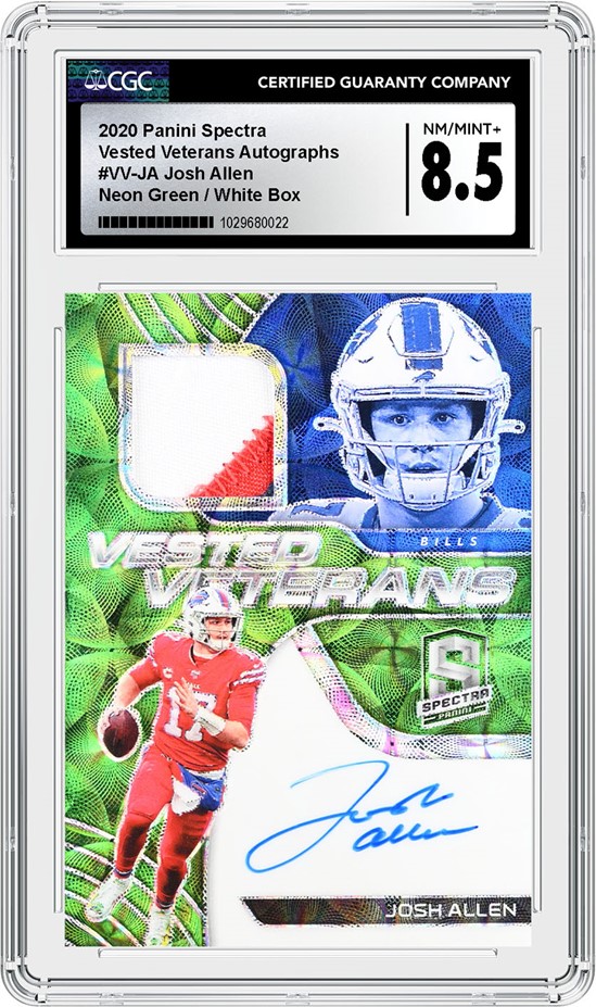 Ten Terrific CGC-certified Cards of Buffalo Bills Star QB Josh Allen | CGC Ten Terrific CGC-certified Cards of Buffalo Bills Star QB Josh Allen | CGC