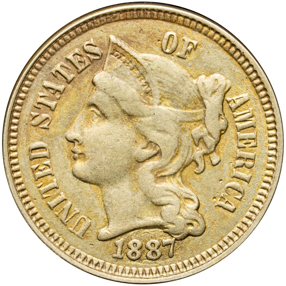 Counterfeit Detection: 1887 3 Cent Nickel | NGC
