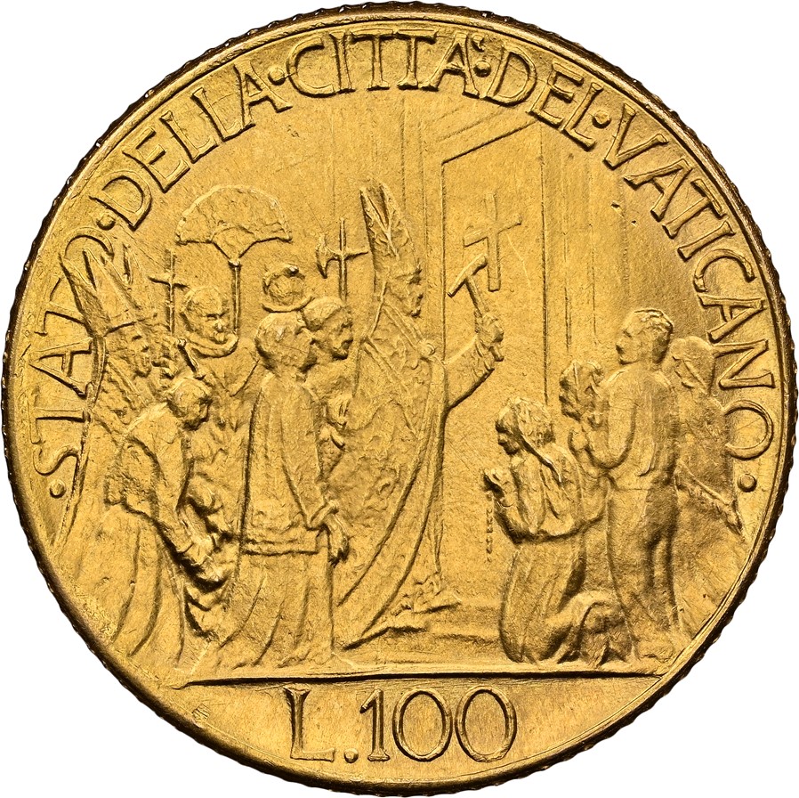 Counterfeit Detection: Vatican City 1950 Gold 100 Lire | NGC