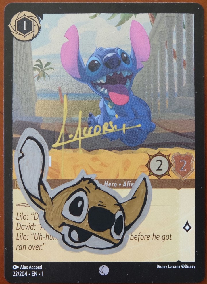 signed lorcana cards Lorcana - Reign of Jafar - Jasmine