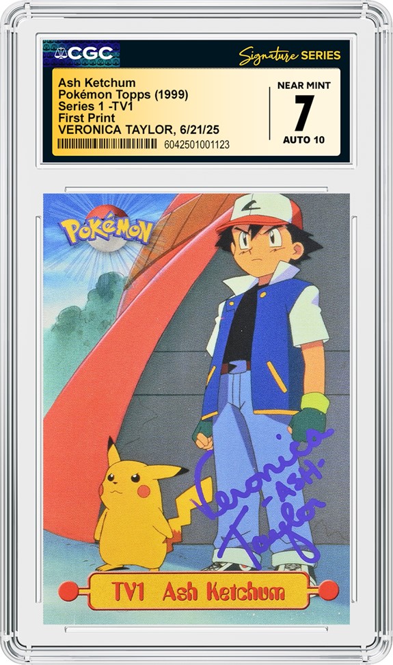 Just in Time for Pokmon Day, CGC Announces Private Signing with Veronica  Taylor! | CGC