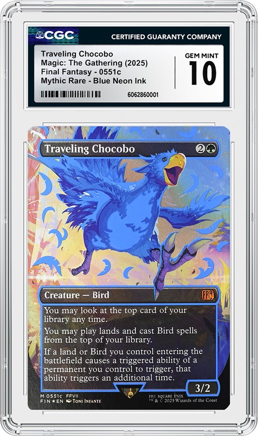 Kweh! CGC Grades Traveling Chocobo Cards, Including Gold