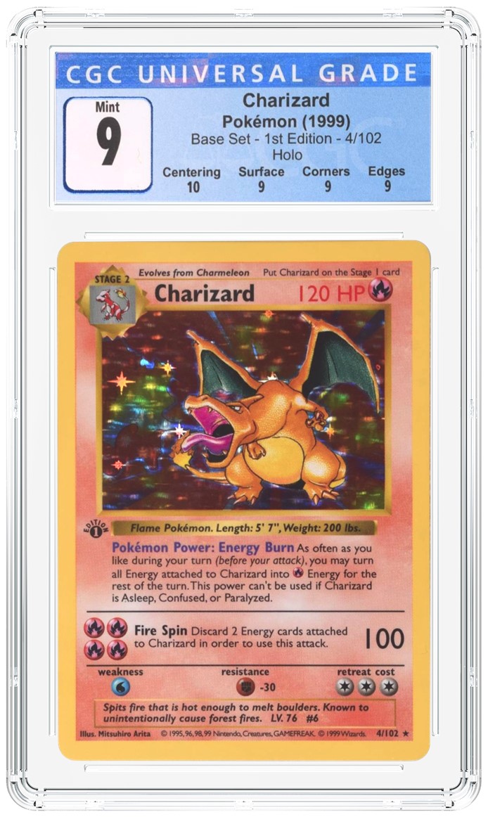 Iconic CGC Trading Cards-certified Black Lotus and Charizard Cards Ready to  Win at Auction | CGC