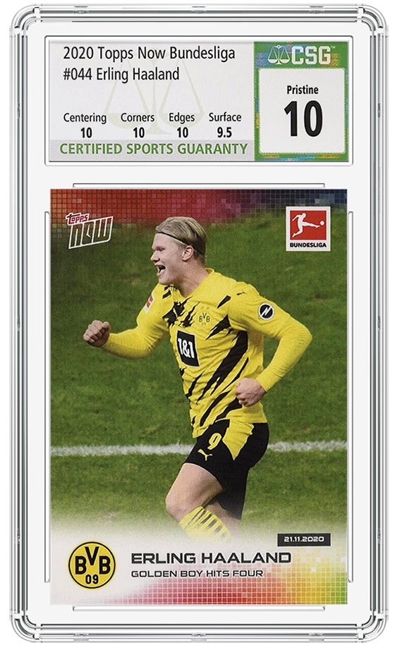 CSG-certified Erling Haaland Card 