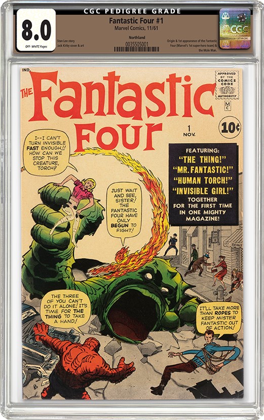 CGC-certified Fantastic Four #1 Realizes Fantastic Six Figures in ...