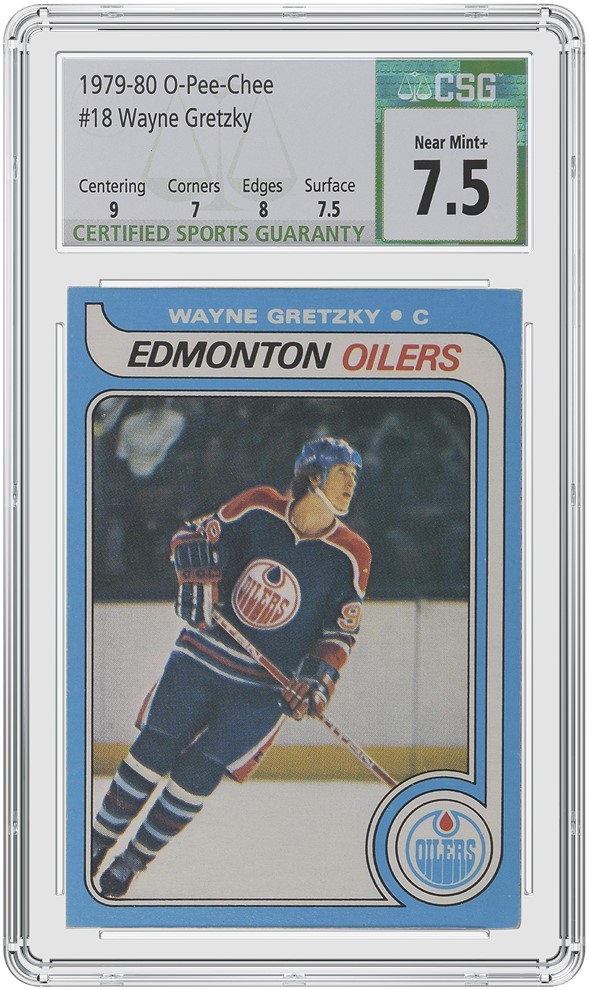 wayne gretzky rookie card graded 10 $3 Million Hockey Wall Art  SportsCardsEDGE #WayneGretzkys $1M+ #RookieCard #thehobby #whodoyoucollect