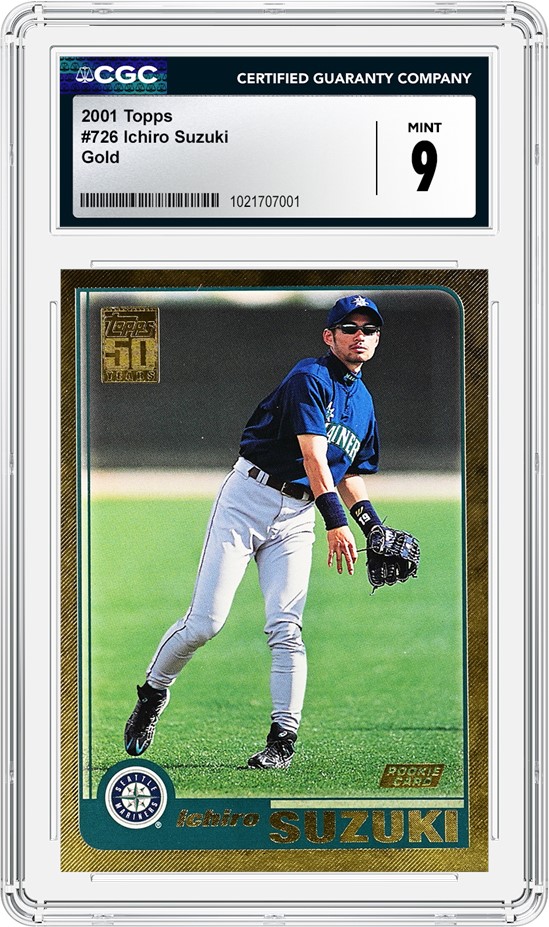 レア！貴重！2001年 イチロー カード topps Ichiro Suzuki Autographed 