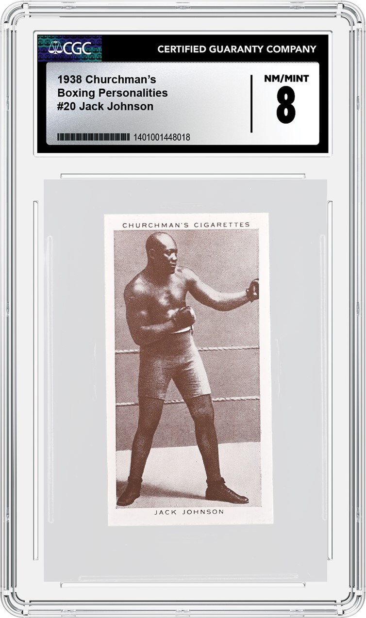 churchman boxing personalities cigarette cards CGC Cards Registry Featured Set: 1938 Churchman's Boxing Personalities