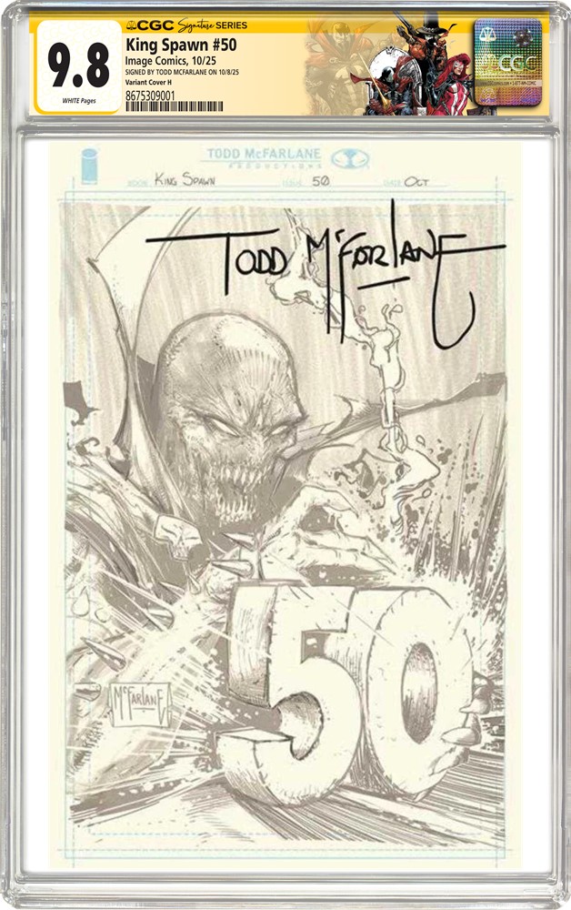 CGC Celebrates King Spawn #50 with Todd McFarlane and a Collector’s ...
