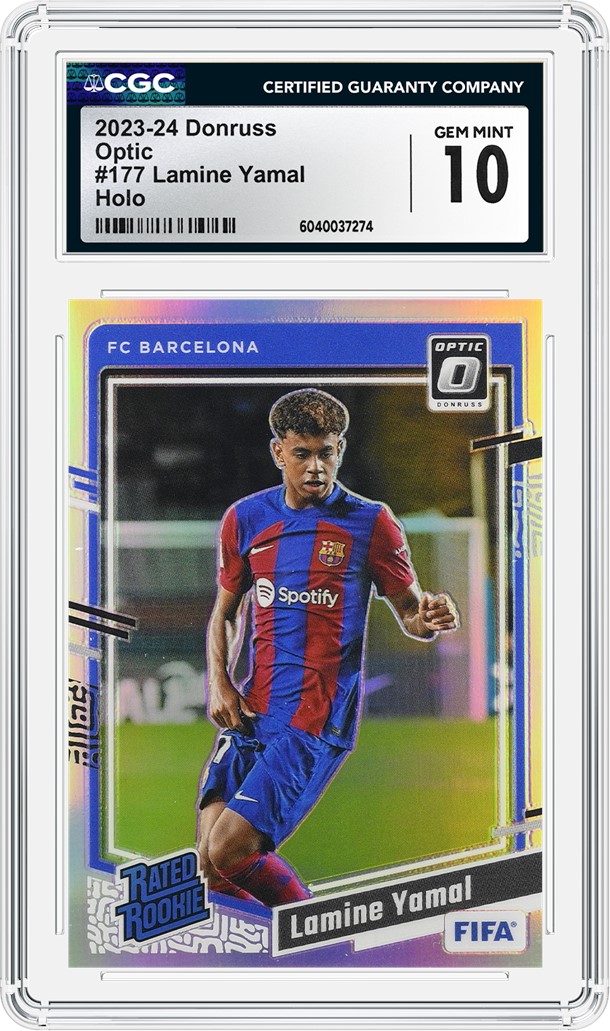 lamine yamal graded card 2023-24 Lamine Yamal Rookie Card (CGC Graded 9.5) (1x Randomly Selecte – A  & C Games main image 0