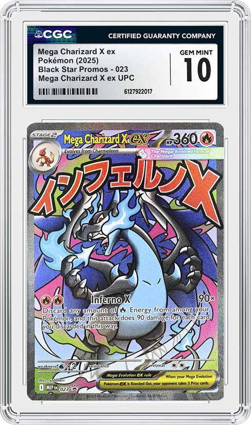 CGC Cards Hot List: Mega Evolution Black Star Promos | CGC