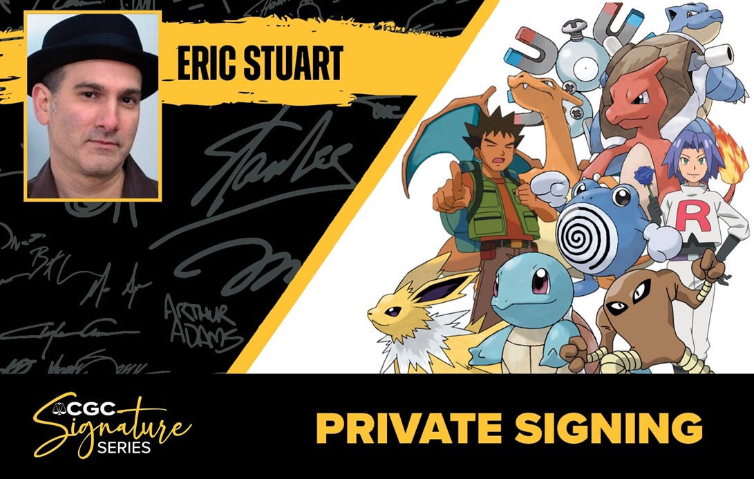 pokemon card signed by original voice actor Pokemon Jungle Pikachu #60/64 PSA Authentic AUTO 9 Trading Card (Signe –  Rotterdam Comics main image 0